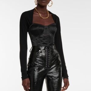 Dolce & Gabbana Square-neck Corset Top